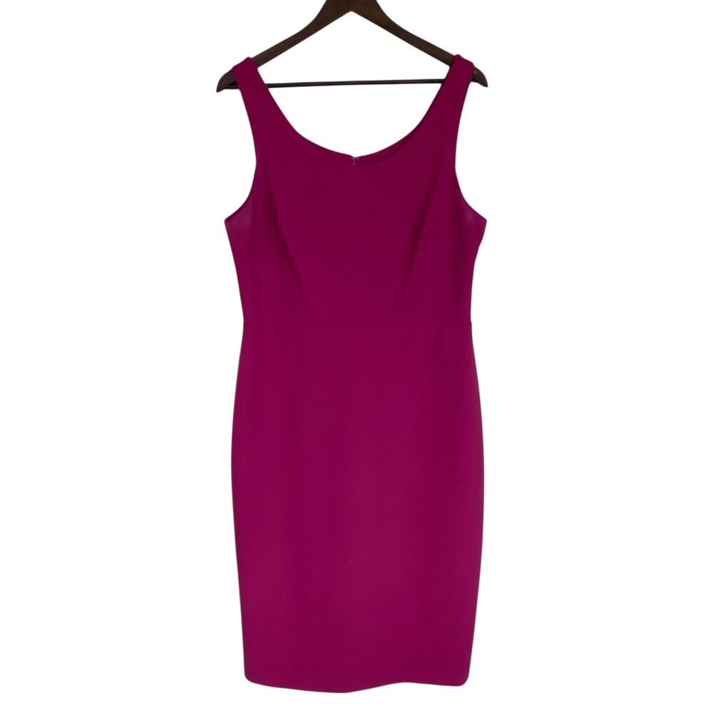 Betsey Johnson Hot Pink Tank Sheath Dress - Size 14